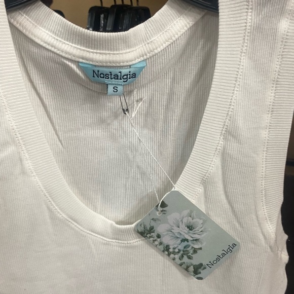 Nostalgia cotton ribbed tank top many sizes and colors - Picture 2 of 15